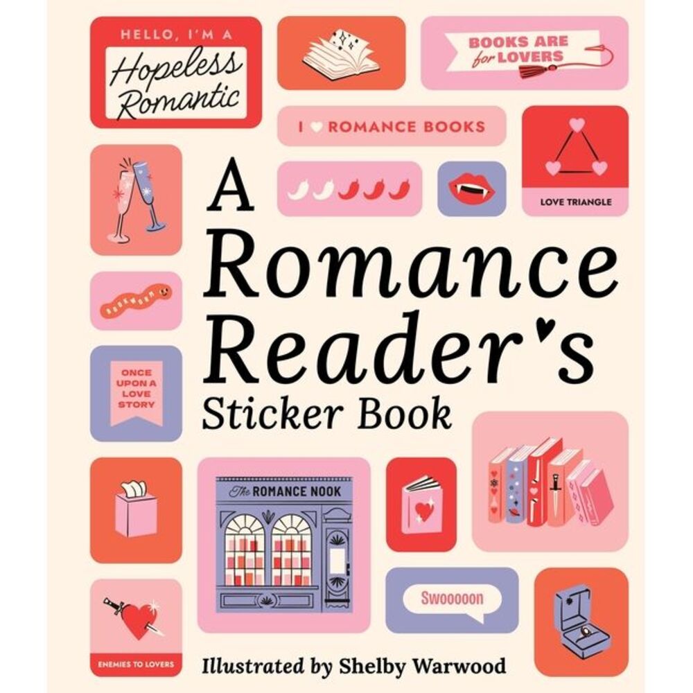 A Romance Reader's Sticker Book -- Workman Publishing